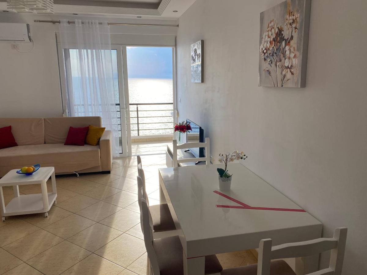 Apartment With Huge Sea View Balcony Sarande Luaran gambar