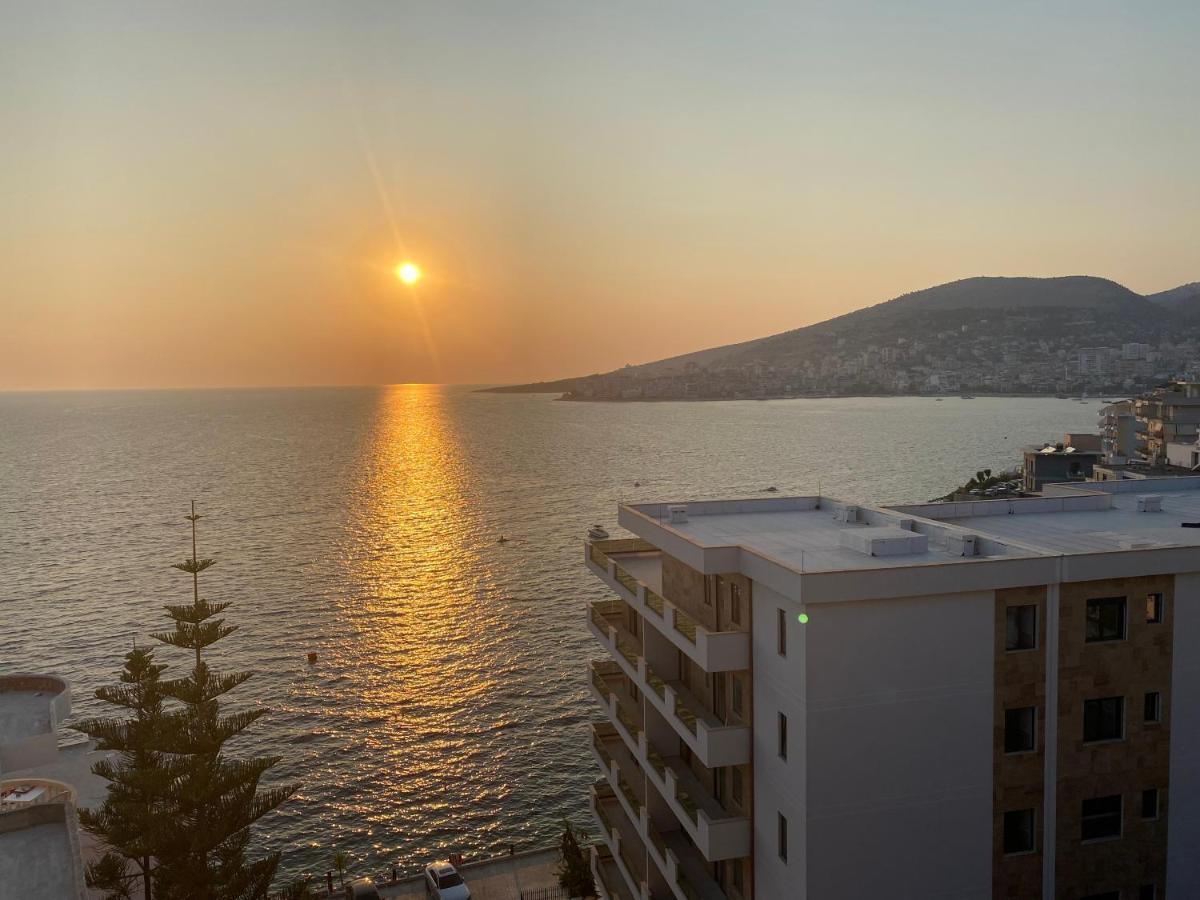 Apartment With Huge Sea View Balcony Sarande Luaran gambar