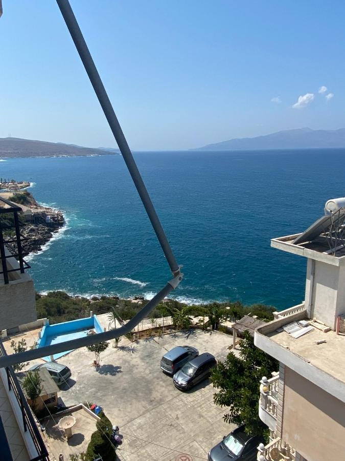 Apartment With Huge Sea View Balcony Sarande Luaran gambar