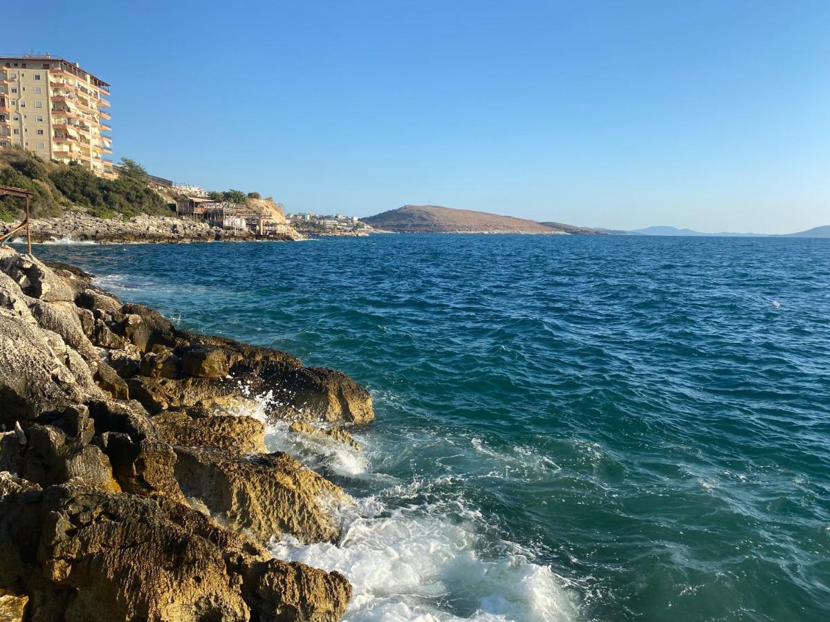 Apartment With Huge Sea View Balcony Sarande Luaran gambar