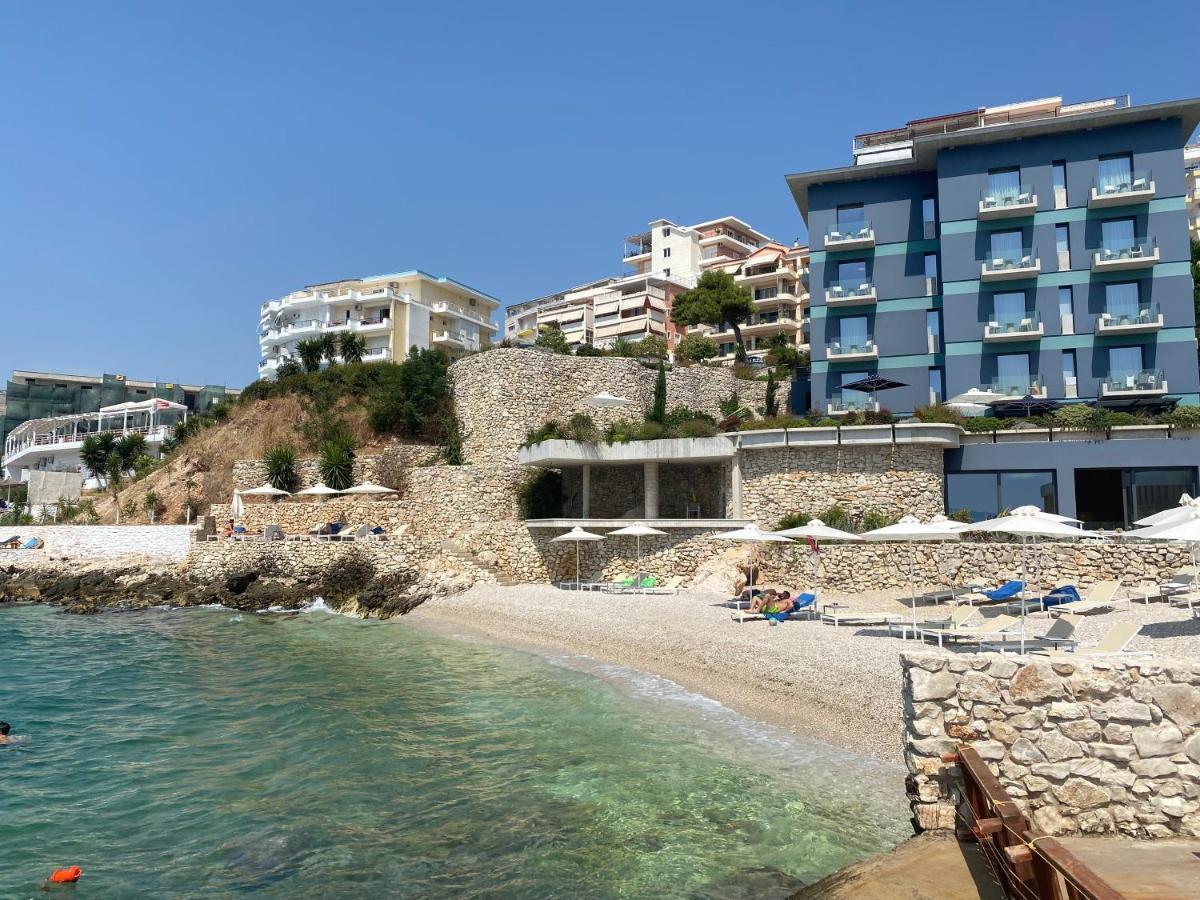 Apartment With Huge Sea View Balcony Sarande Luaran gambar