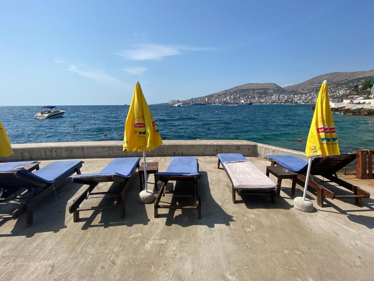 Apartment With Huge Sea View Balcony Sarande Luaran gambar