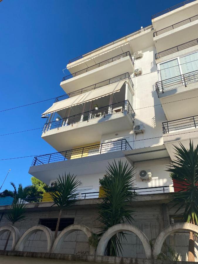 Apartment With Huge Sea View Balcony Sarande Luaran gambar